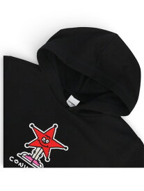 CONVERSE（コンバース）Jr.スウェットパーカー パンツ 上下セット（CB452251/CB452252）バスケットボール ミニバス スポーツ トレーニング カジュアル ウェア 部活 セットアップ フードあり 子供用 キッズ ジュニア