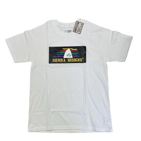 シェラデザインズ 90’Sレインボー・ロゴ・ティー Tシャツ ロゴTシャツ ホワイト シンプル カジュアル かわいい カッコイイ スポーツ 1504