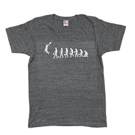 スポーツブレインオリジナルVネックTシャツ オリジナル Vネック 進化論Tシャツ アスレ Tシャツ スポーツ 運動 カジュアル ラフ 9801 599 Mサイズ Lサイズ ヴィンテージヘザー グレー
