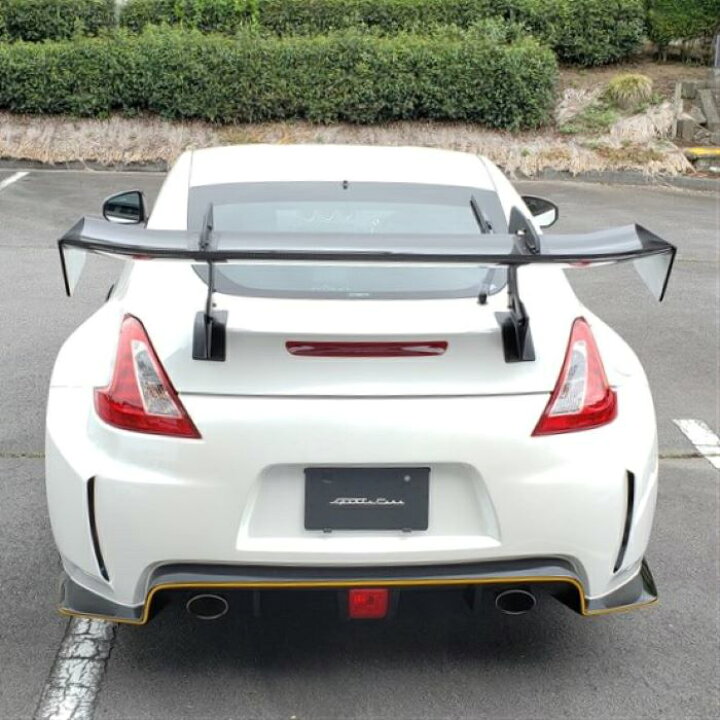 楽天市場】Z34 Domestic sports カーボンリアウイング ニッサン 