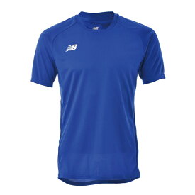 ニューバランス　ゲームシャツ　JMTF0486　ロイヤルブルー　サッカー　プラクティス　Tシャツ