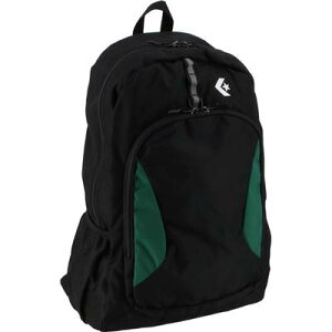 コンバース Dパック(LL) C2164010 ブラック/グリーン CONVERSE バックパック リュックサック