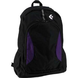 コンバース Dパック(LL) C2164010 ブラック/パープル CONVERSE バックパック リュックサック