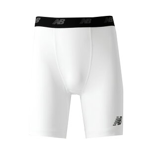 午後3時までのご注文で即日出荷!(休業日を除く) ニューバランス ストレッチインナーショーツ JMPF7382 ホワイト NEWBALANCE スパッツ ショートタイツ