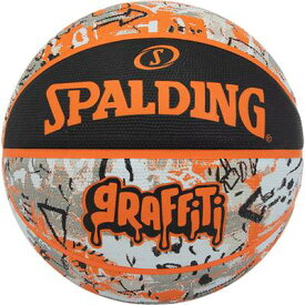 スポルディング　バスケットボール　グラフィティ　オレンジ　7号球　84-376Z