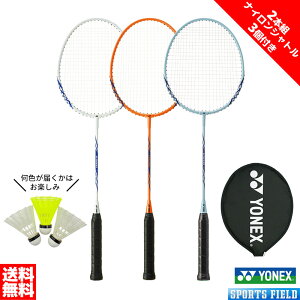 �o�h�~���g�� ���P�b�g ���l�b�N�X 2�{�{�i�C�����V���g��3�t���Z�b�g B4000G FZ FORZA ���l�b�N�X YONEX �K�b�g����グ�� 2�{�g �i�C�����V���g���̐F�̓����_���̂��ߑI��s�� �L�����v �Z�b