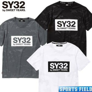 SY32 by SWEET YEARS SY32 GXC EMBOSS CAMO BOX LOGO TEE@ʕ |GXe