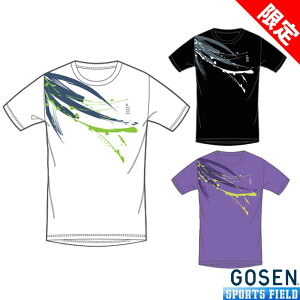 数量限定 ソフトテニス ウェア ゴーセン GOSEN 春企画昇華TシャツA JPT51 ゴーセン バドミントン 半袖 Tシャツ メンズ ユニセックス softtennis wear