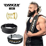 【楽天ランキング1位獲得！】RDX 公式 トレーニングベルト パワーベルト 4インチ 本革 牛革 レザー 腰ベ…