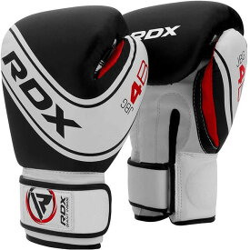 RDX 公式 ボクシング グローブ キッズ 子供用 両手セット 左右セット ジュニア 6オンス 4オンス ホワイト ブラック 子ども ムエタイ 格闘技 MMA 衝撃吸収 高品質 安心 安全 白 黒 調節可能 通気性 送料無料 ギフト梱包