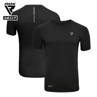 RDX 公式 スポーツ Tシャツ メンズ 吸汗 速乾 半袖丈 MMA ジム トレーニング スポーツ インナー サーフィ…