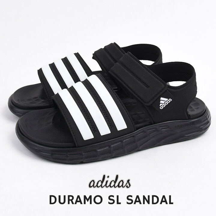 楽天市場 アディダス Adidas サンダル レディース メンズ スポーツサンダル シューズ カジュアル ファッション Duramo Sl Sandal Fy6035 ブラック ギフト プレゼント Sports アイビー