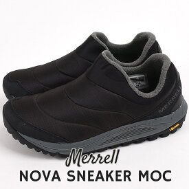 メレル merrell メンズ スニーカー カジュアル シューズ 靴 ファッション NOVA SNEAKER MOC J066953 黒