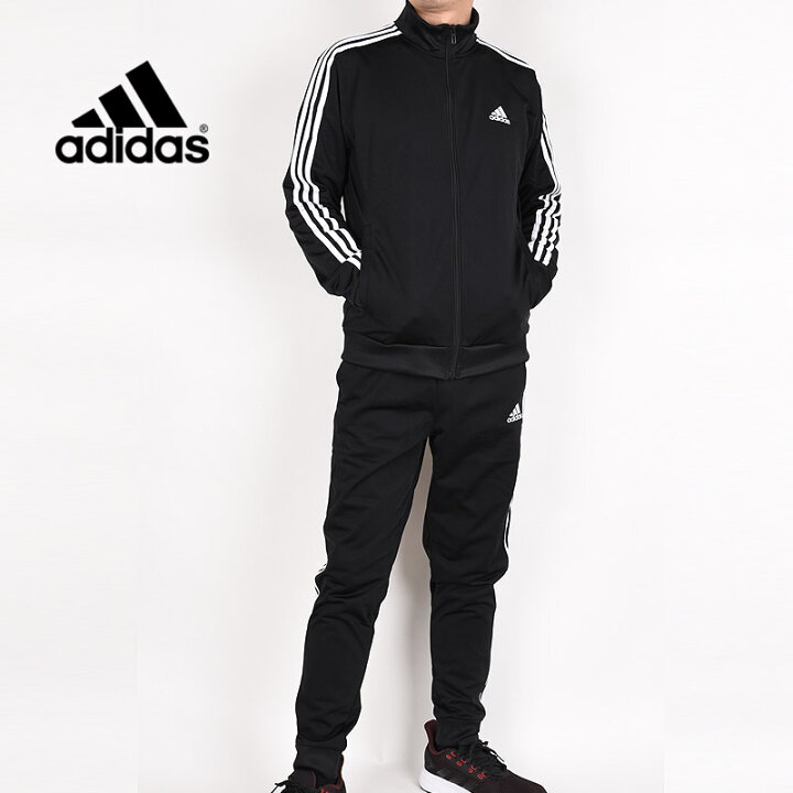 買物 アディダス adidas ジャージ上下セット 黒IC6747 L アディダス adidas ジャージ上下セット 黒IC6747 XL