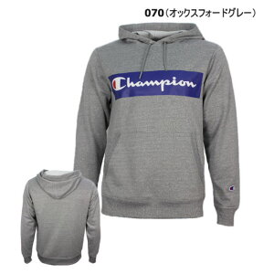 チャンピオンスウェットパーカージャケットメンズトレーニングウェアC3NS1223カラートレーナー保温防寒上着プルオーバースポーツトレーニング運動ジムランニングスポーツウェアウエア男性スエットおしゃれ人気おすすめコーデ