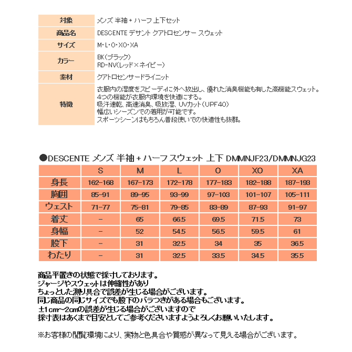 楽天市場 デサント スウェット 上下 メンズ トレーニングウェア クアトロセンサー 半袖 ハーフ Dmmnjf23 Dmmnjg23 2カラー 吸汗速乾 上下セット セットアップ パーカー ハーフパンツ 運動 ジム スポーツウェア 男性 Descente 大きいサイズ 170 180 人気 おすすめ 楽天市場 デサント スウェット 上下 メンズ トレーニングウェア クアトロセンサー 半袖 ハーフ Dmmnjf23 Dmmnjg23 2カラー 吸汗速乾 上下セット セットアップ パーカー ハーフパンツ 運動 ジム スポーツウェア 男性 Descente 大きいサイズ 170 180 人気 おすすめ
