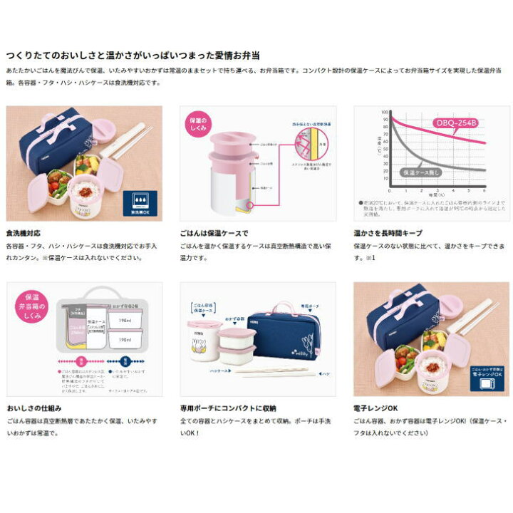 サーモス 保温弁当箱 Bep Dbq 254ds ディズニー ベージュピンク 約0 6合 高級品 約0 6合