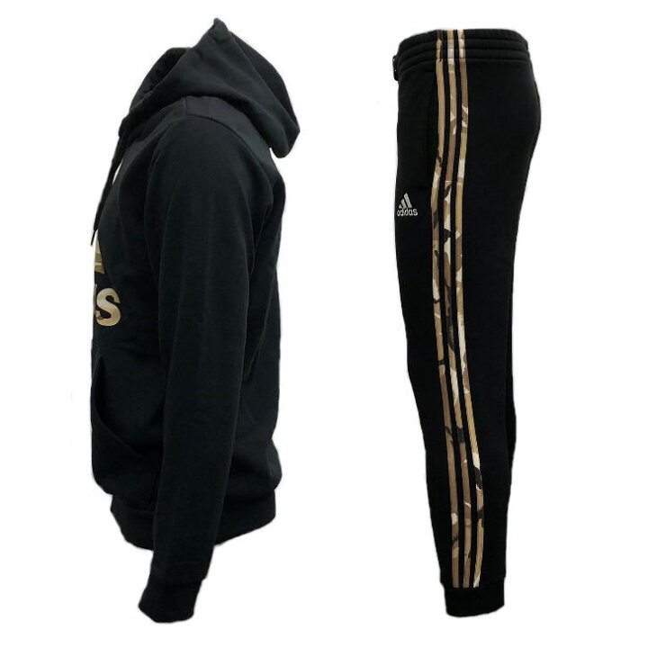 楽天市場 エントリーで最大ポイント5倍 アディダス スウェット 上下 メンズ トレーニングウェア パーカー 裏起毛 Iyq55 Iyq75 ブラック あったか 上下セット トレーナー セットアップ ズボン パンツ スポーツ トレーニング スポーツウェア ウェア ウエア Adidas