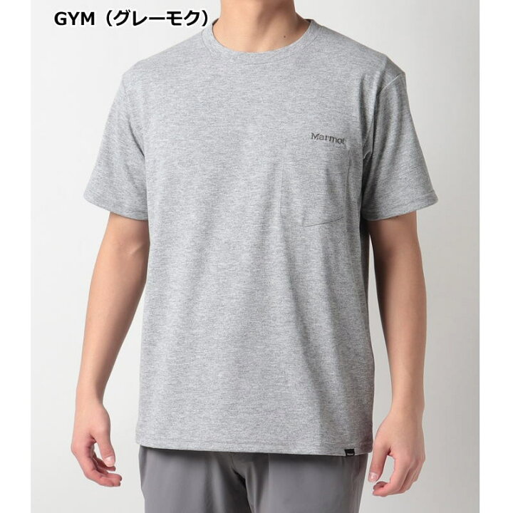 楽天市場】マーモット Tシャツ 半袖 メンズ トレーニングウェア 胸 