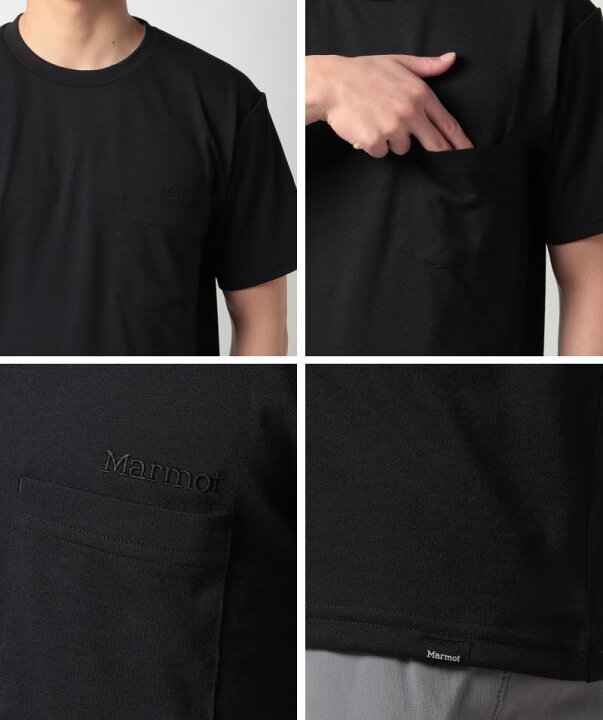 楽天市場】マーモット Tシャツ 半袖 メンズ トレーニングウェア 胸 