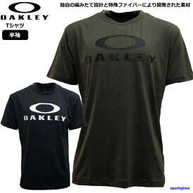 オークリー Tシャツ メンズ トレーニングウェア ランニング 半袖 シャツ FOA405179 ビッグロゴ 吸汗速乾 UV 男女兼用 スポーツウェア ウェア ウエア OAKLEY ヨガ スポーツ トレーニング ゆうパケット対応