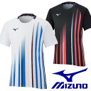 ミズノ ゲームシャツ ユニホーム 半袖 上 MIZUNO テニス ソフトテニス バドミントン ウェア