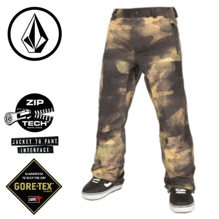 楽天市場】ボルコム VOLCOM スノーボードウェア L GORE-TEX Pants CAM  