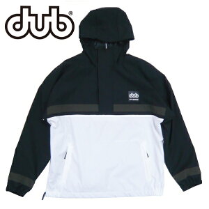 �_�u�u�����h DUB BRAND �X�m�[�{�[�h�E�F�A LINE HALF ZIP Jacket Black �W���P�b�g �� 24/25 �����Y ��������