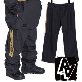 ダブルエー AA スノーボードウェア SC TRACK Pants Black / Beige 22-23 パンツ