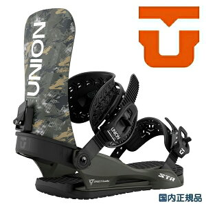 ���j�I�� UNION �r���f�B���O STR �G�X�e�B�\�A�[�� Camo 25/26 �X�m�[�{�[�h �o�C���f�B���O �����Y