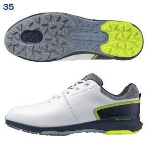 ミズノ ゴルフシューズ ネクスライト エナジー 4E 超幅広 ワイド 防水 メンズ MIZUNO 51GQ2440