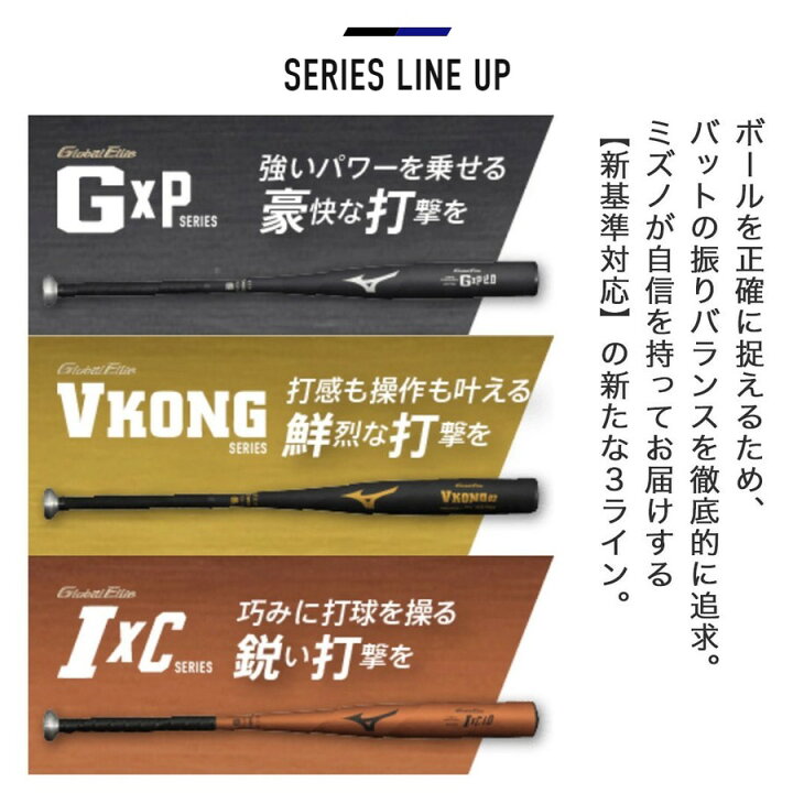 楽天市場】ミズノ MIZUNO 野球 バット 硬式 低反発 2024新基準対応 