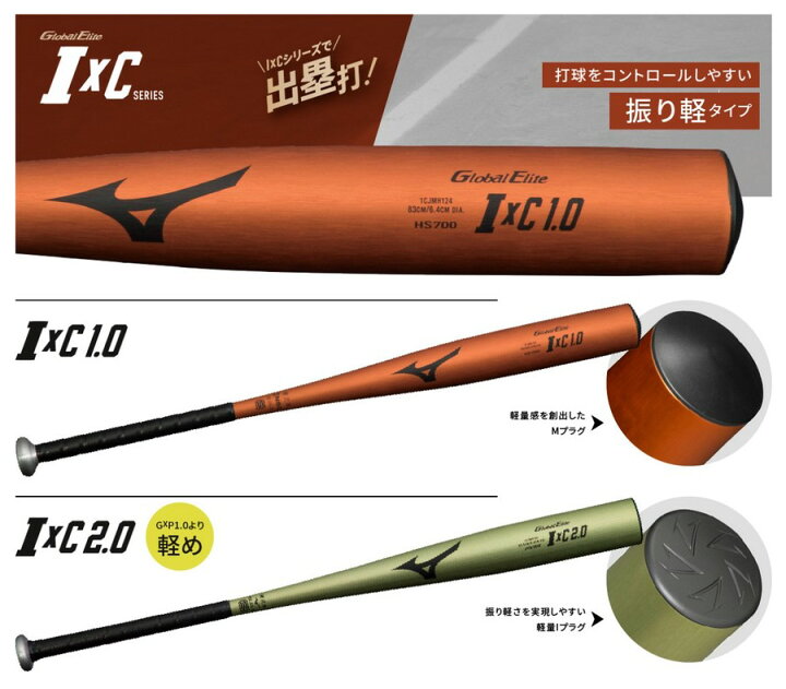 楽天市場】ミズノ MIZUNO 野球 バット 硬式 低反発 2024新基準対応 