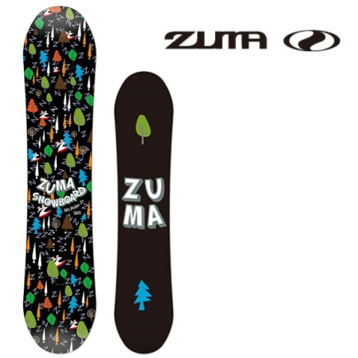 楽天市場】ツマ ZUMA キッズ ジュニア スノーボード 板 vMt.Rider  