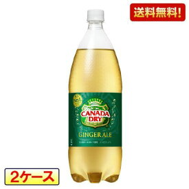 送料無料 カナダドライ ジンジャーエール 1.5L PET 6本入 2ケース