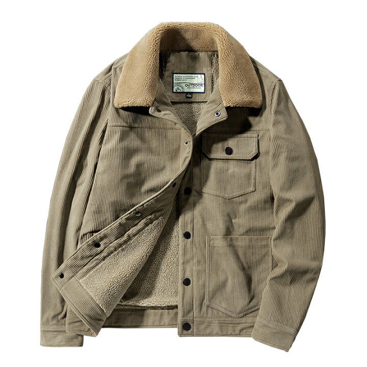 楽天市場】☆ 即納 ☆ MANATSULIFE メンズ ジャケット コーデュロイ 