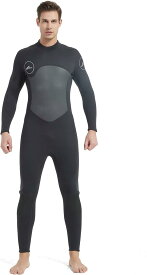 MORGEN SKY ウェットスーツ 5mm メンズ フルスーツ 胸スキン ロングスリーブ バックジップ仕様 ダイビング サーフィン sup サップ 海 シュノーケリング