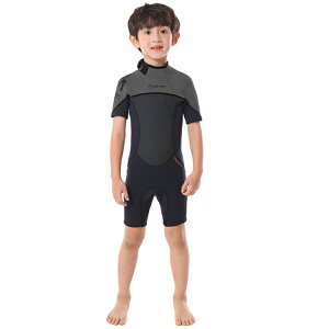 ★即納有り★ MORGEN SKY 2.5mm 子供用ウェットスーツ 男女兼用 キッズ ウェットスーツ 水着 男の子 女の子 スイムウェア 防寒保温 上下一体 シュノーケリング ワンピース 水遊び 日焼け止め ユ