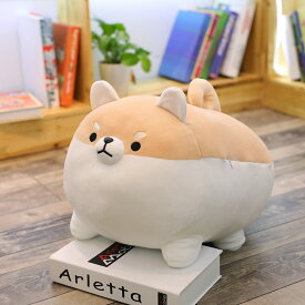 ★送料無料 ぬいぐるみ おもちゃ 大きい 抱き枕 柴犬 犬 いぬ 大きい キッズ もちもち クッション 丸い 誕生日 子供 かわいい 動物 ギフト 癒し ふわふわ 柔らか ふかふか 可愛い 子供の日 クリスマス プレゼント ギフト 飾り 贈り物 40cm