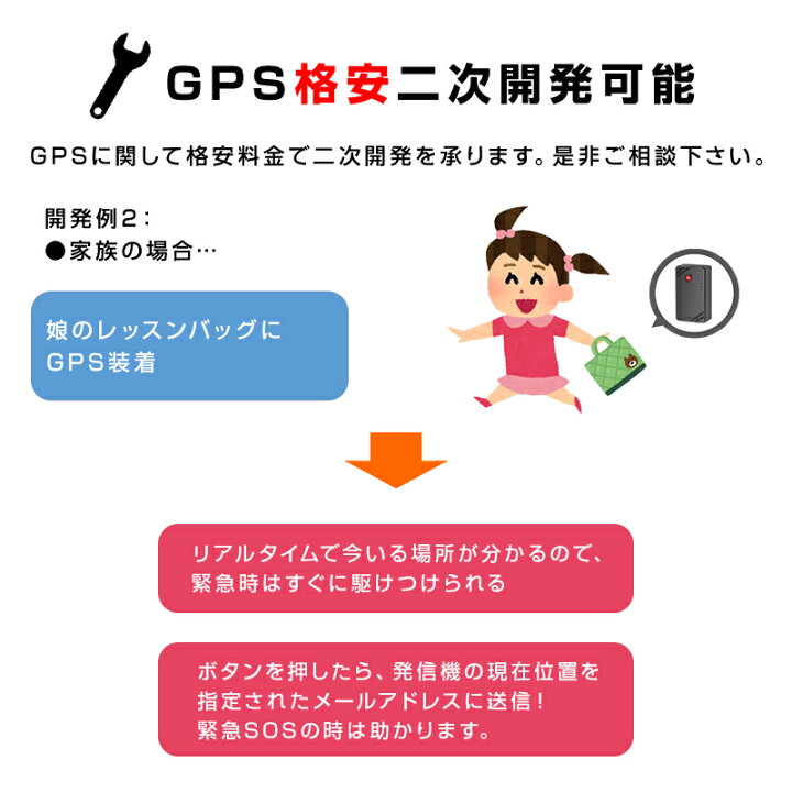 楽天市場】GPS 発信機 小型 SIM付き 90日使い放題 10000mAh 