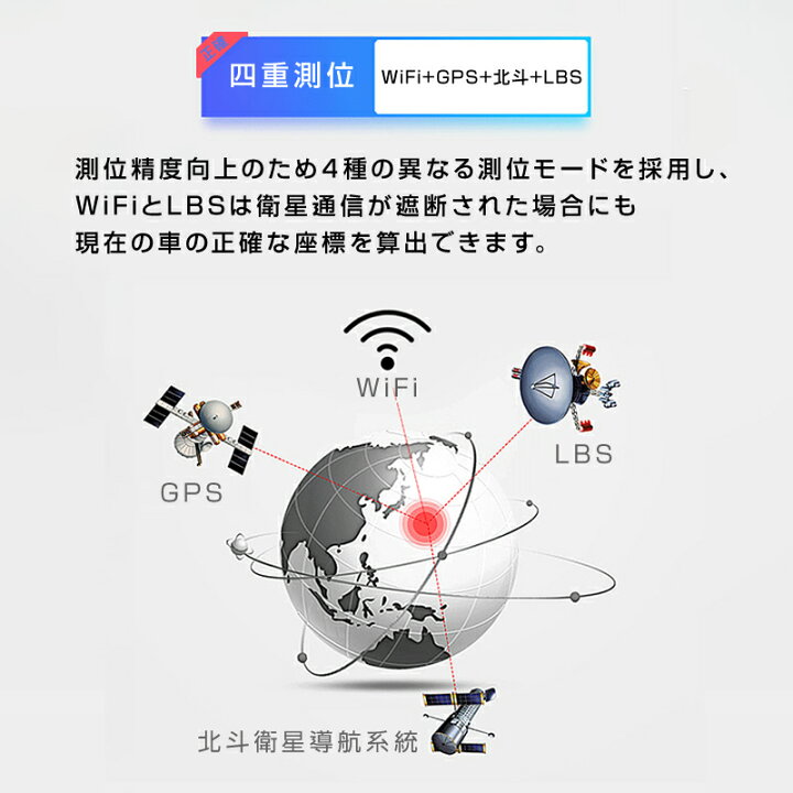 楽天市場】GPS 発信機 小型 SIM付き 90日使い放題 10000mAh 