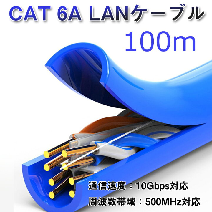 楽天市場】LANケーブル自作セット 貫通コネクタ100個+かしめ工具+LAN 