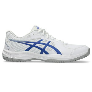 AVbNX asics 1041A483 COURT SLIDE 4 WHITE/DARK COBALT