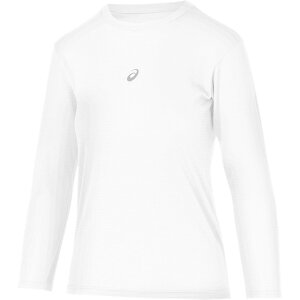 アシックス asics 2034A987 ジュニアミドルフィット長袖アンダーシャツ ブリリアントホワイト