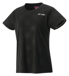 25SSヨネックス YONEX 16814 ウィメンズドライTシャツ ブラック