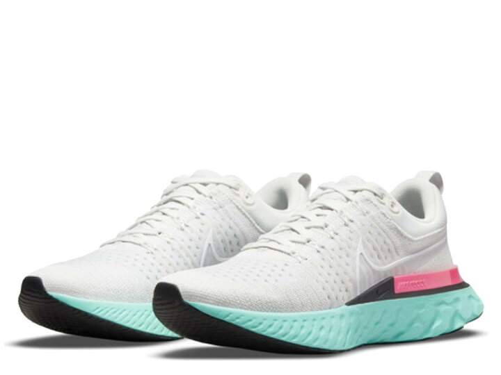楽天市場 ナイキ Nike React Infinity Run Flyknit 2 リアクト インフィニティ ラン フライニット 2 メンズ ホワイト 白 スポーツ ランニングシューズ ランシュー 厚底 Ct2357 005 スポーツマリオ