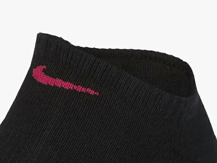 楽天市場 ナイキ Nike エブリデイ クッションド ノーショウ ソックス 3足セット レディース ブラック 黒 スポーツ 靴下 ソックス Sx7179 912 スポーツマリオ