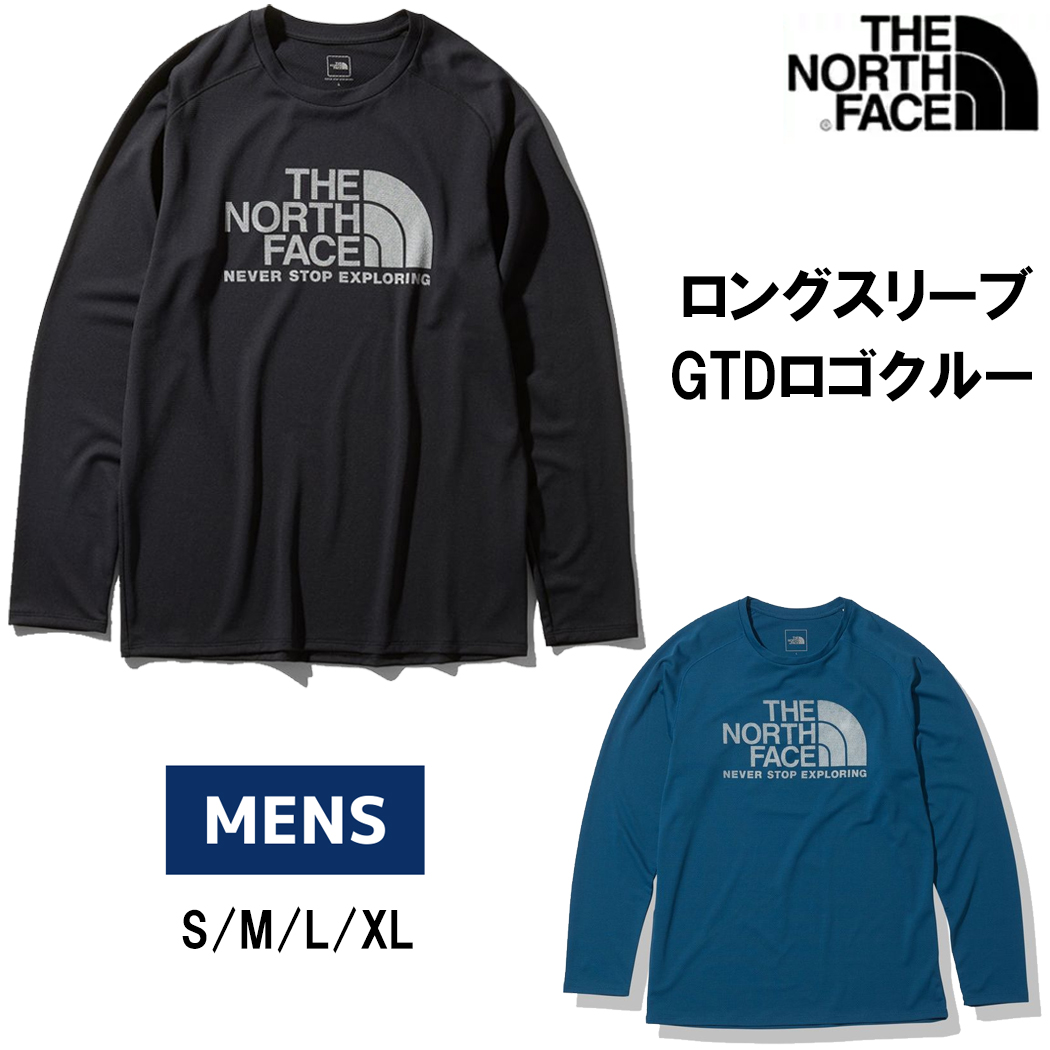 ノースフェイス THE NORTH FACE L/S GTD Logo Crew ロングスリーブGTDロゴクルー メンズ カジュアル シャツ NT12093 Tシャツ・カットソー