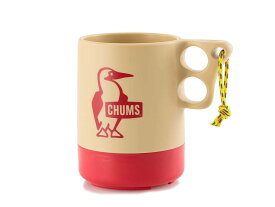 チャムス CHUMS Camper Mug Cup Large キャンパーマグカップ ラージ 550ml ベージュ レッド 小物 アクセサリー マグ コップ キャンプ用品 キッチン用品 CH62-1620-BeigeRed