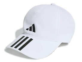 アディダス adidas スリーストライプス AEROREADY ランニング トレーニング ベースボールキャップ スポーツ 帽子 キャップ MKD80-HT2043